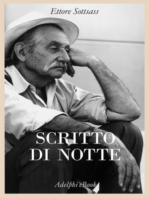 cover image of Scritto di notte